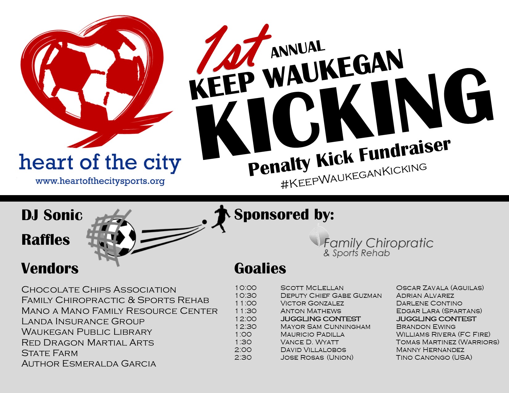 Penalty Kick Fundraiser